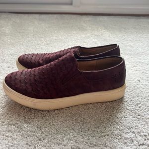 Sofft brand maroon sneakers